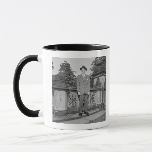 Mug Homme dans le casquette (Gauche)