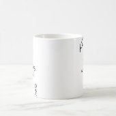 Mug Homme de bâton "je vous observe" attaquer (Centre)