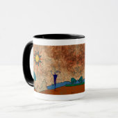Mug Homme de cerfs communs (Devant gauche)
