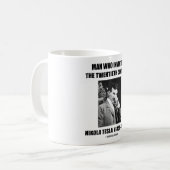 Mug Homme de Nikola Tesla qui a inventé le 20ème (Devant gauche)