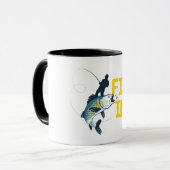 Mug Homme de pêche (Devant gauche)