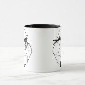Mug Homme de triathlon (Centre)