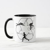 Mug Homme de triathlon (Gauche)