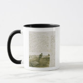 Mug Homme de Vincent van Gogh | tirant une herse (Gauche)