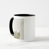 Mug Homme de Vincent van Gogh | tirant une herse (Devant gauche)