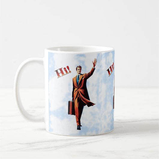 Mug Homme de voyage (Gauche)