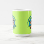 Mug Homme des cavernes de bande dessinée (Centre)