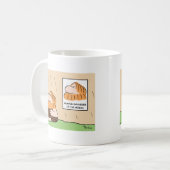 Mug homme des cavernes de mois de ramasseur de (Devant gauche)