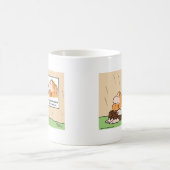 Mug homme des cavernes de mois de ramasseur de (Centre)