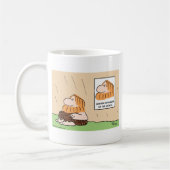 Mug homme des cavernes de mois de ramasseur de (Gauche)