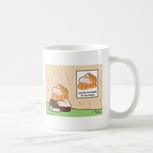 Mug homme des cavernes de mois de ramasseur de (Droite)