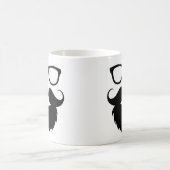 Mug Homme drôle adulte de barbe (Centre)