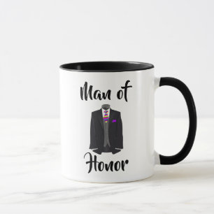 Mug Homme du mariage de smoking de cravate