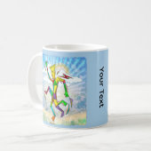 Mug Homme en course (Devant gauche)