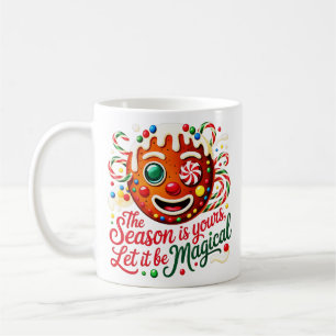 Mug Homme en pain d'épices magique en céramique Noël c