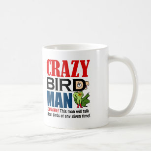Mug Homme fol d'oiseau