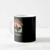 Mug Homme fou de poulet (Devant gauche)
