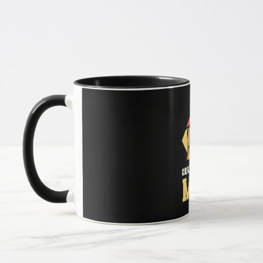 Mug Homme fou de singe (Gauche)