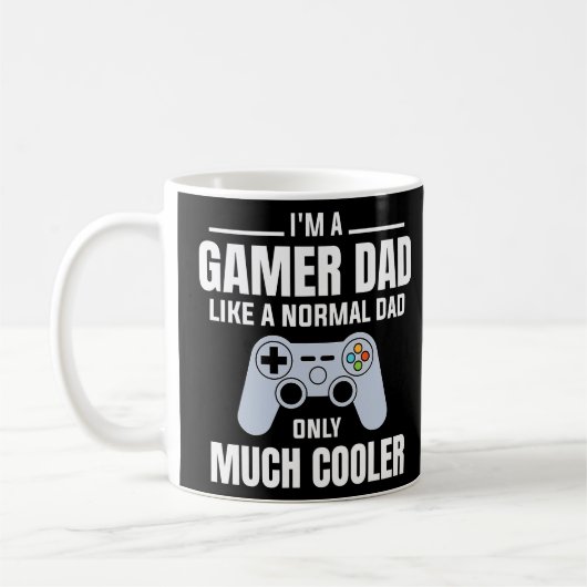 Mug Homme Gamer Papa Comme Un Papa Normal - Vidéo Jeu (Gauche)