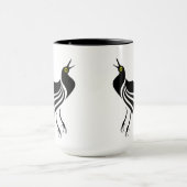 Mug Homme Gracker Oiseau noir (Centre)