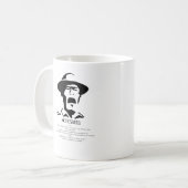 Mug homme hurlant avec définition (Devant gauche)