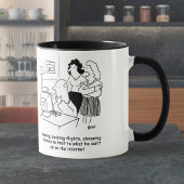 Mug Homme incompétent sur ordinateur