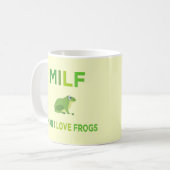 Mug homme j'aime les grenouilles (Devant gauche)