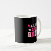 Mug Homme Je me sens comme une mariée Allons les fille (Devant droit)