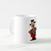 Mug Homme Jouant L'Accordion (Devant gauche)