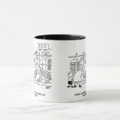 Mug Homme mangé par crocodile au zoo (Centre)