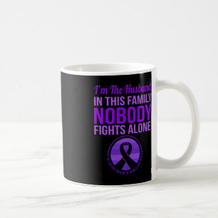 Mug Homme Mari Personne ne combat seul Alzheimer's Awa
