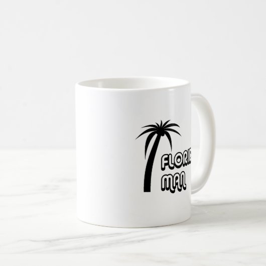 Mug Homme Meme drôle de la Floride (Devant droit)