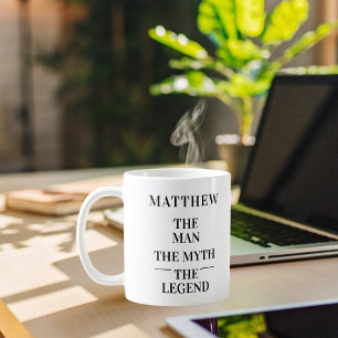 Mug Homme mythe légende photo noir blanc