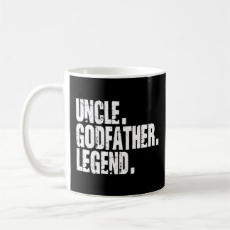 Mug Homme Oncle Godfather Légende Nephew Niece Godchil