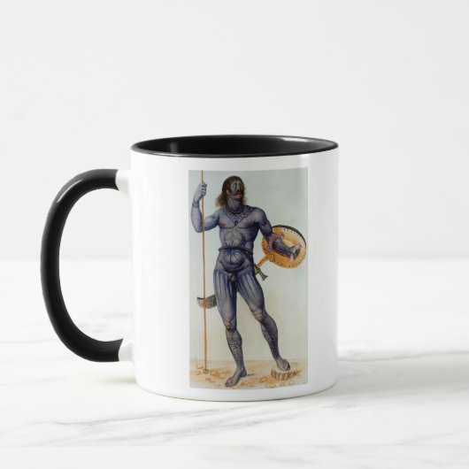 Mug Homme Pictish tenant un bouclier (Gauche)