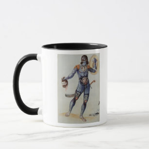 Mug Homme Pictish tenant une tête humaine