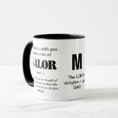 Mug HOMME PUISSANT DE VALOR Christian Monogram (Devant gauche)