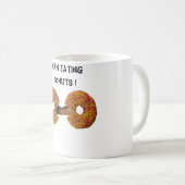 Mug Homme qui mange des donuts ! (Devant droit)