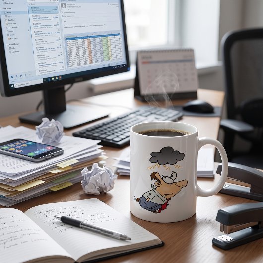 Mug Homme sous un nuage