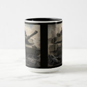 Mug Homme sur char (Centre)