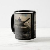 Mug Homme sur char (Devant gauche)