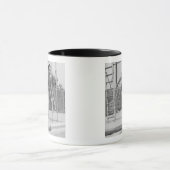 Mug Homme sur le conseil de plongée (Centre)