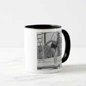 Mug Homme sur le conseil de plongée (Devant droit)