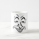 Mug homme, visage, sourire (Centre)