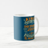 Mug Hommes 13e Anniversaire Cadeau Rois Nés En Décembr (Devant droit)