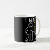 Mug Hommes 21e anniversaire Pour lui, j'ai maintenant  (Devant droit)