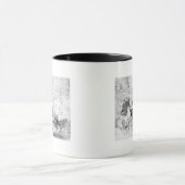 Mug Hommes assis sur une photo d'un "entraîneur en boi (Centre)