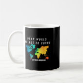 Mug Hommes Cher Monde  (Gauche)