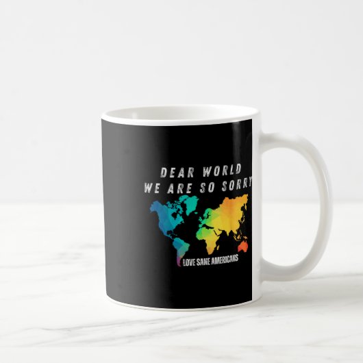 Mug Hommes Cher Monde  (Droite)