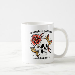 Mug Hommes Couverts De Tatouages Et Cheveux De Chien T